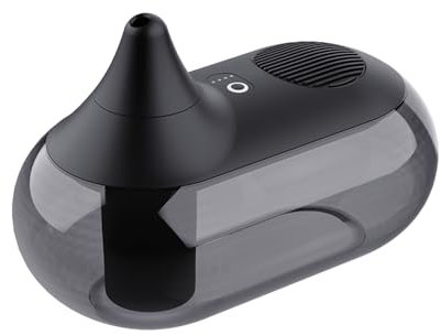 SUMVISION Air Humidifier For Bedroom Essential Oil Diffuser 3L Baby Room Home Smart Office Aromatherapy Air Freshener IP67 Waterproof Auto Shut-Off Safety BPA FREE (UK DESIGN UK TECH SUPPORT) (Black)