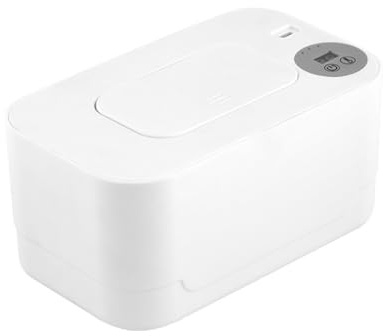 Lbvzxkad USB Baby Wipe Warmer Reusable Thermostat Prevent Dry Portable Baby Wipes Dispenser Warmer for Home Baby Nursery White
