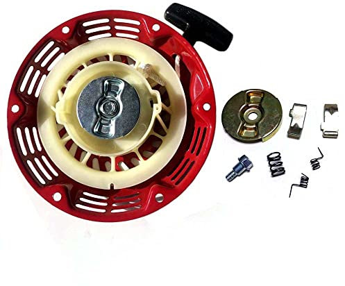 BOOSTI Seilzugstarter mit Reparatur Satz für Kraftwelle KW6500 Scheppach SG 3000 Stromerzeuger Stromaggregat Starter