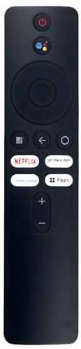 XMRM-M8 Télécommande de rechange vocale pour Xiaomi TV L40M7-EAIN L43M7-EAIN X43 L65M6-RA L43R7-7AIN L50M6-RA L55M6-RA L32M7-5AIN