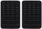 CEKA TECH Pack de 2 ventouses en Silicone pour Tous Les modèles de téléphones, Support de téléphone antidérapant pour Selfies et vidéos, Mains Libres, Durable et Facile à Utiliser(Noir)