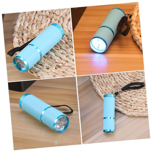WHAMVOX Uv-taschenlampe Mit Leds Gelderkennungs-taschenlampe Aus Aluminiumlegierung Und Rutschfest Für Camping Wandern Jagd Und Outdoor-aktivitäten