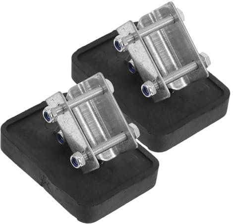 Hoement Lightweight Ladder Stabilizer 2pcs Ladder Safety Legs and Stabilizer Non-Slip Foot Pad for Ladders