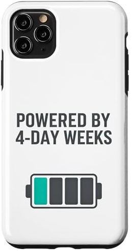 Powered by 4-Day Weeks – Recharge Mode Battery Case for iPhone 11 Pro Max