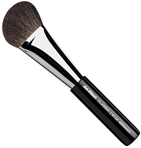 Da Vinci ROUGEPINSEL - KONTURPINSEL schräg , Naturhaar , Handmade in Germany , 1 Stück