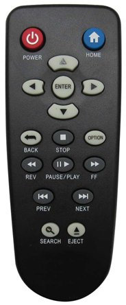 Télécommande de rechange universelle pour lecteur multimédia WD TV Western Digital WD00AVP WD00AVN Steaming Live WDTV