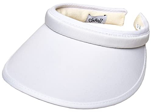 Glove It Damen Solid Visor - Damen Visier Hut Golf Visier mit Clip UV-Schutz für Laufen, Tennis, Strand