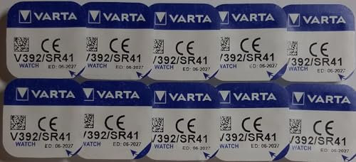 VARTA Piles Bouton Lot de 10 - V392