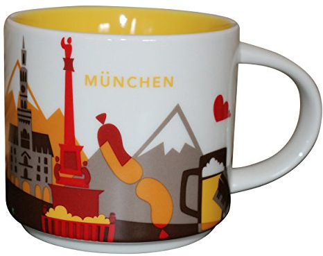 Starbucks You Are Here Collection München Oktoberfest Coffee Cup Munich Starbucks