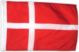 Fahne Flagge Dänemark 30 x 45 cm