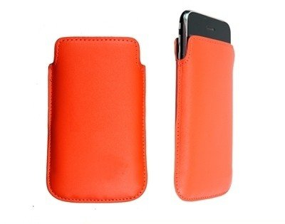 Logotrans Elegantes Leder-Etui für Apple iPhone 3G / 3Gs / 2G rot