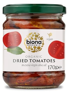 Biona Organic Sundried Tomatoes In Extra Virgin Olive Oil 170g (Pack of 3)