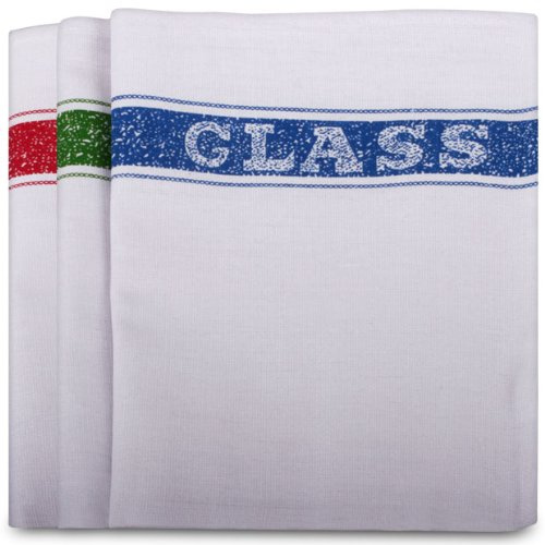 Cotton Rich Glass Cloth Alternative To The Tea Towel. 10 Per Pack