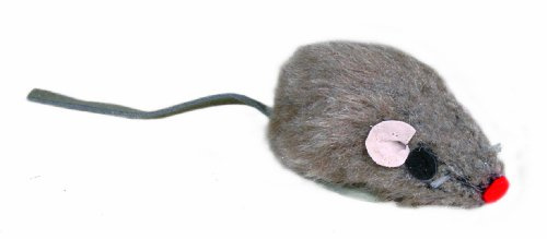 Trixie Plüschmäuse für Katzen, mit Katzenminze gefüllt, 5 cm, 10 Stück