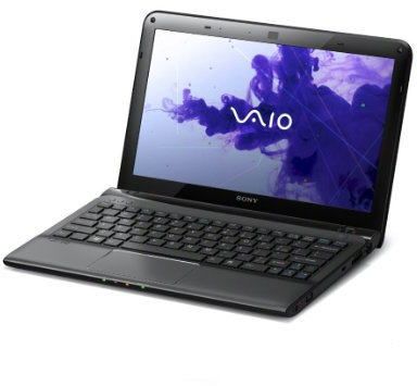 Sony VAIO SVE1112M1EB 29,5 cm (11,6 Zoll) Laptop (AMD E2 1800, 1,7GHz, 4GB RAM, 500GB HDD, AMD HD 7340, Win 8) schwarz