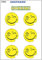 carstyling XXL Aufkleber Smily Cheese! 6er-Set 150 x 105 mm