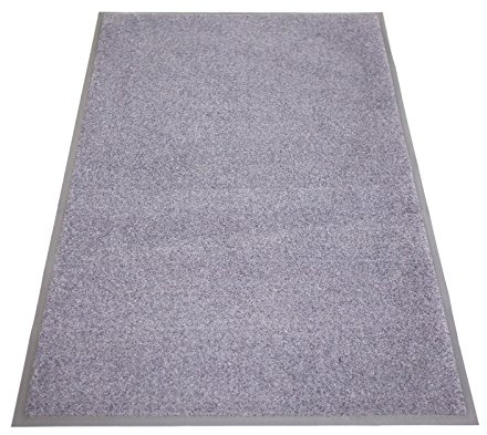 miltex EAZYCARE UNIQ Schmutzfangmatte, 100% Polyamid (Flor), grau, 85 x 150 cm