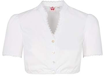 Spieth&Wensky Damen Dirndlbluse Geldora Creme 38