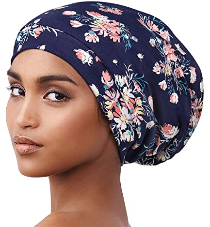 Alnorm Slouch Skullcap Beanie Satin gefütterte strickmütze groß