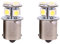 LED lampadine luci freno auto 2pcs bianco BA15S R5W 1156 5050 8SMD LED auto freno luci lampadine