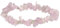 Lebensquelle Plus Kunzit Splitterarmband | Handgefertigtes Elastisches Stretch Splitter Armband | Echter natürlicher Edelstein (Kunzit)