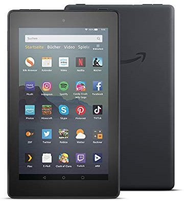 Tablet Fire 7, Reacondicionado certificado, Pantalla de 7'', 32 GB, Negro