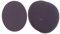 Sharplace 6pcs Weiche Samt Ellbogen - und Knieflicken zum Aufnähen oder Aufbügeln, ovale Flicken für Ellenbogen und Knie Applikation, Grau