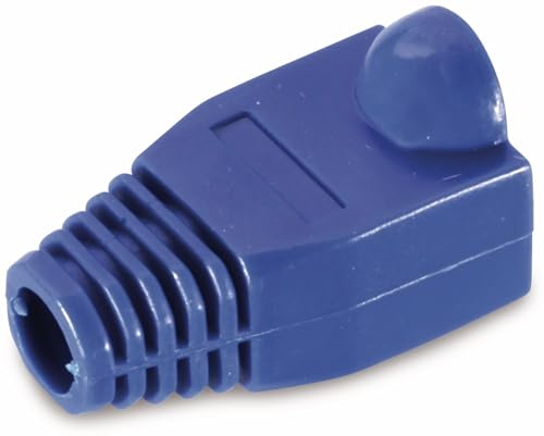 Knickschutzhülle für RJ45-Stecker, blau