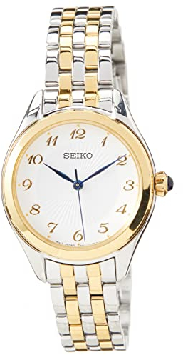 Seiko Damen-Uhr Quarz Edelstahl mit Edelstahlband SUR380P1