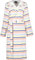 Cawö Home Bademäntel Damen Kapuze Streifen 3344 weiß-multicolor - 62 L