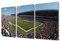 TUMOVO American Sport Stadion Bilder Chicago Fußballmannschaft Gemälde, 3-teilig, Leinwand, Wandkunst, Bären, Fußball-Team, Artwok, fertig zum Aufhängen, 91.4 cm Bx61 cm H