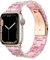 Sour Lemon Compatible avec Apple Watch Bracelet 38mm 40mm 41mm Bracelet de rechange léger en résine pour Apple Watch Series 8 7 6 5 4 3 2 1 SE Sports & Edition pour hommes et femmes, 38mm / 40mm /