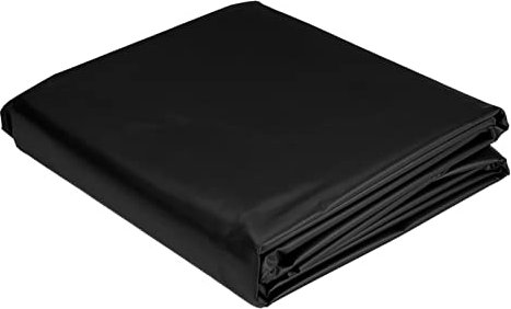 Heavy Duty Pond Liner Plastique Bassin Liner Renforcé Aménagement Paysager Piscine Heavy Duty Résistant Aux Intempéries Membrane Imperméable Préformé Bassin (Couleur : Noir, Taille : 9x20m) (Noir 2x4