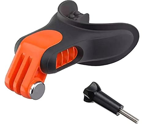 Mundhalterung Kit Surfen Skaten Bootfahren Dummy Bite Mouth mit Schraube für Hero 10 9 8 7 5 4 3+ 3 2 1 Kameras Mundhalterung Biss Kit Action Kamera Zubehör Zahnspangen Halter Set