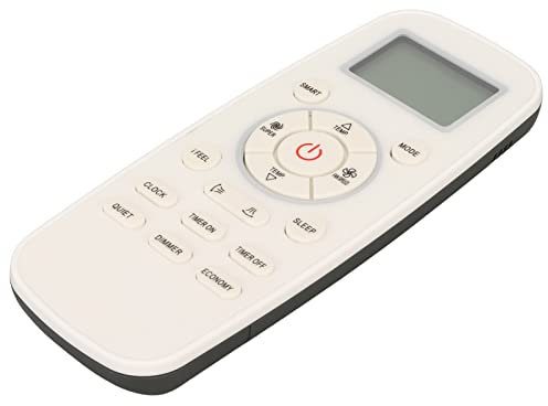 Mando a Distancia de Repuesto Compatible con Hisense AC Mando a Distancia Ergonómico de Fácil Acceso para Aire Acondicionado