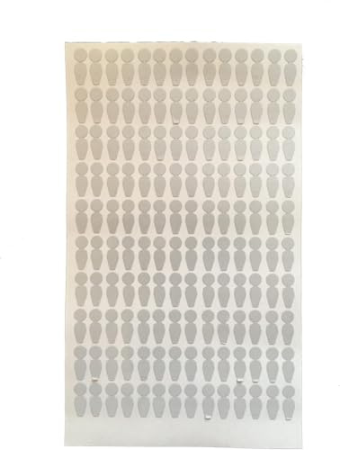 Floordrobe Clothing Reflective Dot Stickers for Golf Launch Monitors (420)