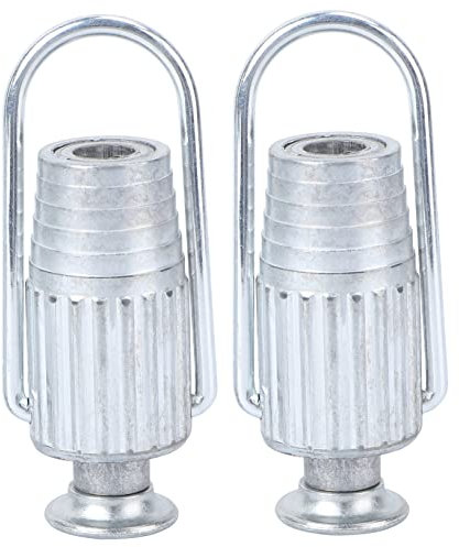 2 Piezas esparcidor de tendedero mango metálico exterior tendedero de ropa tensor de línea herramientas de lavandería mini secadora de ropa Tensor de cuerda estirador viajar polea