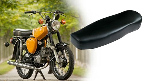 Sitzbezug, Sitzbankbezug, glatt schwarz ohne Logo für Simson S50 S51 KR51 Schwalbe, wasserdicht