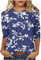 White T-Shirt Women's Tunic Dresses Summer Tops Blue Shirt Women's Long Tops Bohemian Clothes UK