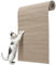 Navaris Rascador Adhesivo para Gatos - Rollo Rascador Gato de 2 m x 50 cm Recortable - Rascadores de Gatos con Pegamento - Protector Sofa Gatos Arañazo para Muebles Pared - Beige