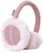 MGGMOKAY Oreillettes Hiver en Plein Air, Cache-oreilles en Peau de Mouton, Chauds, Couleur Rose, pour Hommes et Femmes, Unisex-Adultes