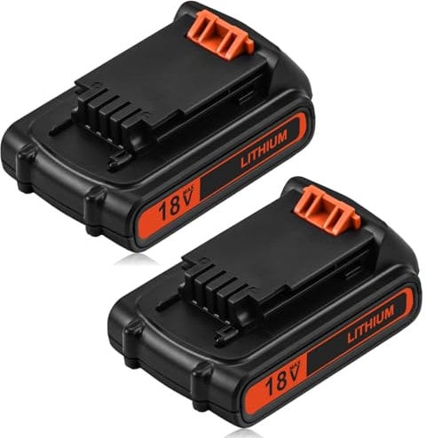 2X Goodexo 18V 3.0Ah LBXR20B replacement battery for Black Decker battery 18V LB2XR20 LBX20 BL2018 LBXR20B LBXR20 LBXR20-OPE LBXR2020 LB2X4020