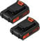 2X Goodexo 18V 3.0Ah LBXR20B replacement battery for Black Decker battery 18V LB2XR20 LBX20 BL2018 LBXR20B LBXR20 LBXR20-OPE LBXR2020 LB2X4020