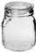 2 x Tarros 0,5 L- Hermético Vidrio - Envio 24 h - Tarro o Tarrina de Cristal con Tapa hermetica (B - 0,5 L)