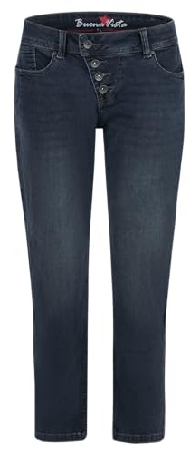 Buena Vista Malibu Straight 7/8 Granite Denim 2410 B5447 313.4493 - Stretch Denim