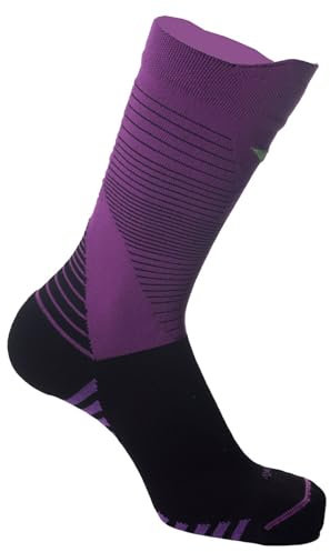 Calcetines Compresivos Trail Running Hombre y Mujer – Media Caña, Sin Costuras, Antirozaduras, Transpirables – Calcetines Técnicos para Correr, Ciclismo y MTB