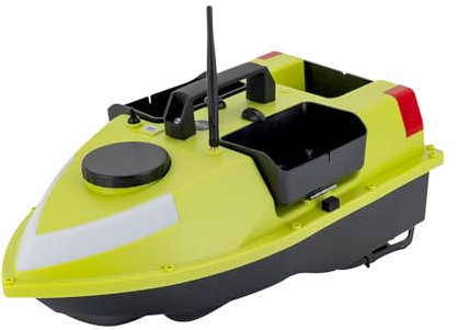 TouTToNG Futterboot Angeln Köder Boot RC Fischköder Boote 52W Köderboot für Brandungsangeln 1.8m/5.91ft/s, Fernbedienung 600m, 2kg Laden
