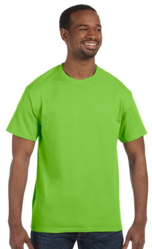 Gildan 5.3 oz. Heavy Cotton T-Shirt, 2X-Large, Lime