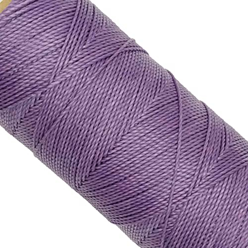 LINHASITA, Garnspule, gewachst, 100 g / 170 Meter, Dicke: 1 mm, Polyester, Makramee-Garn, 30 Farben 170 metros / 100 gr Lila