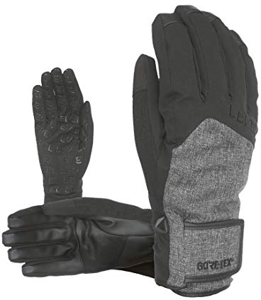LEVEL Herren Rescue GTX Handschuhe, Black-Grey, 9/L